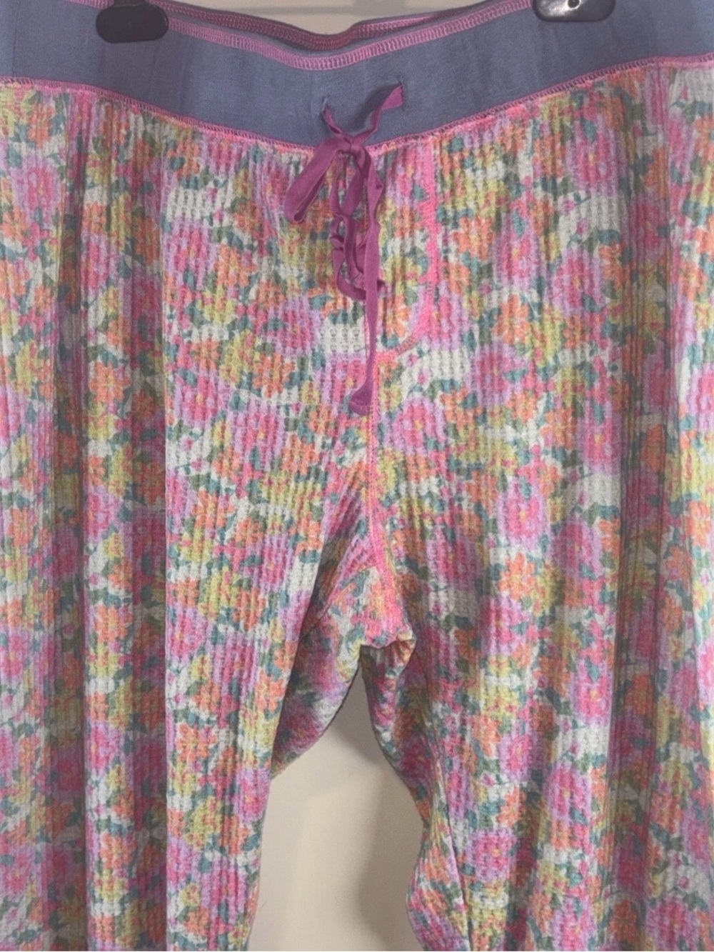NATURAL LIFE NWOT Floral Jogger Pajama Pants Size XL Lounge Sleepwear Drawstring - Picture 3 of 11